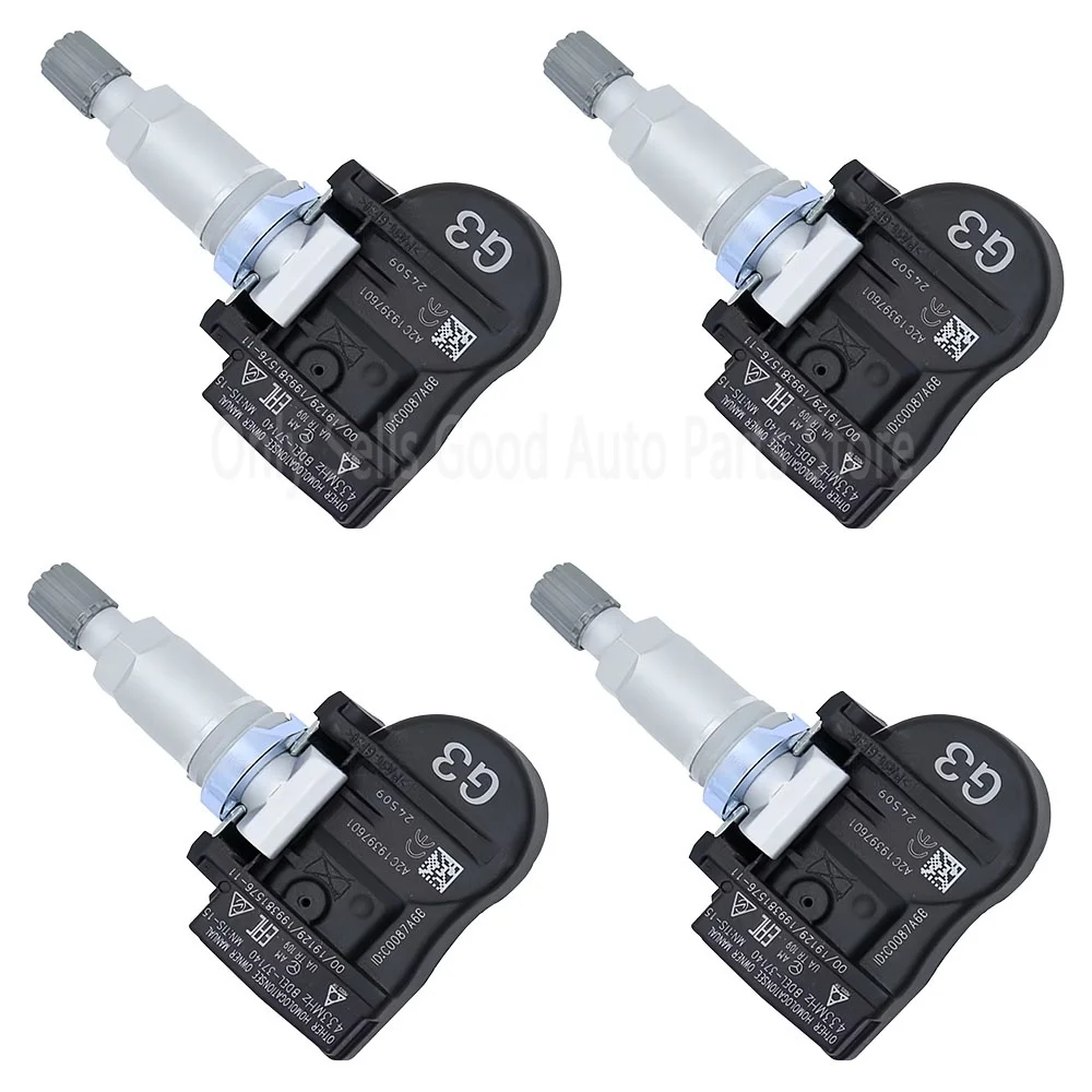 4PCS BDEL37140 Car TPMS Tire Pressure Monitor Sensor FFor Mazda 3 CX-30 2019 2020 2021 2022 2023 2024 2025 2026 433MHz view 6