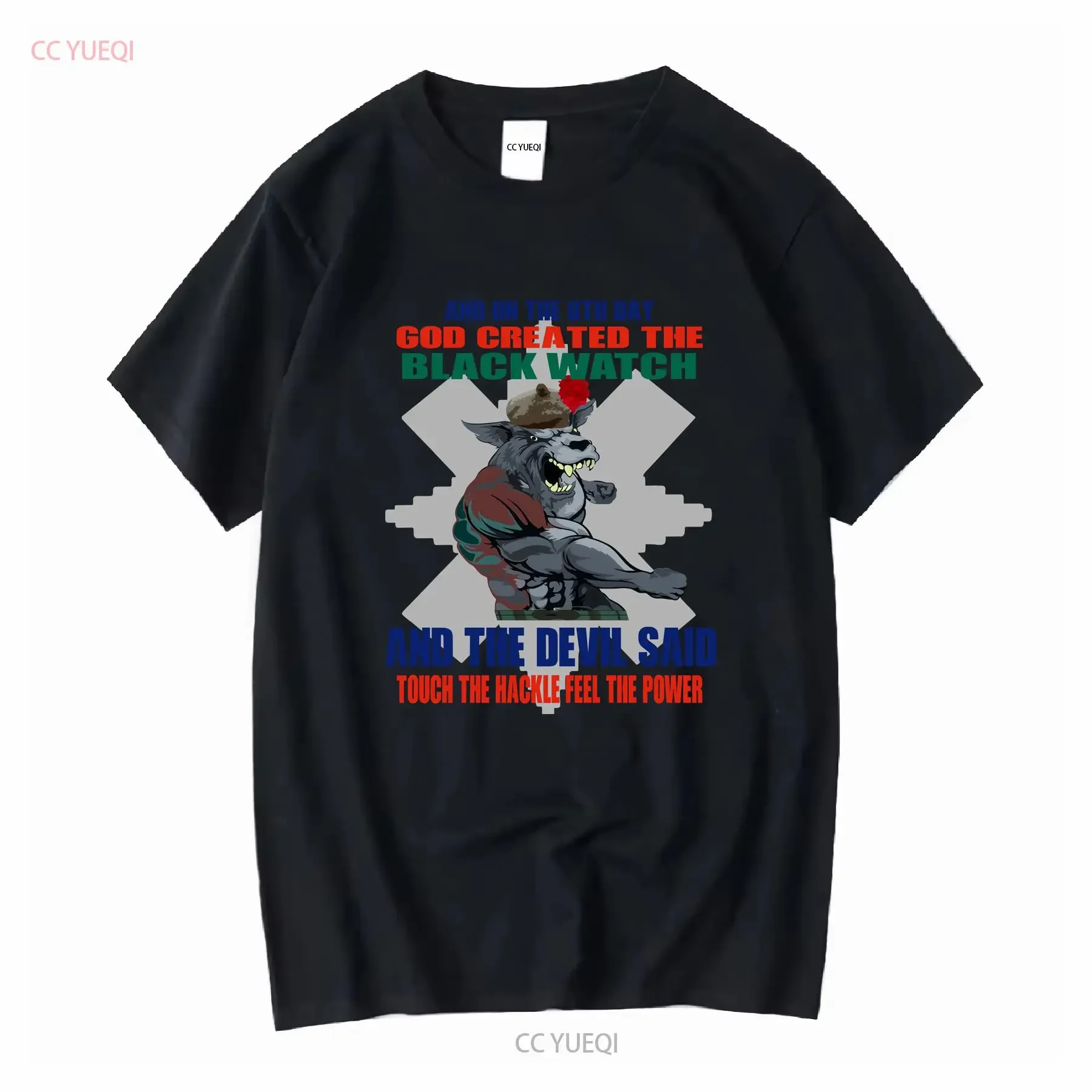 

Черная футболка Watch The Royal Regiment of Scotland или спортивная футболка в винтажном стиле, универсальная, удобная, домашняя, мягкая, растянутая, унисекс