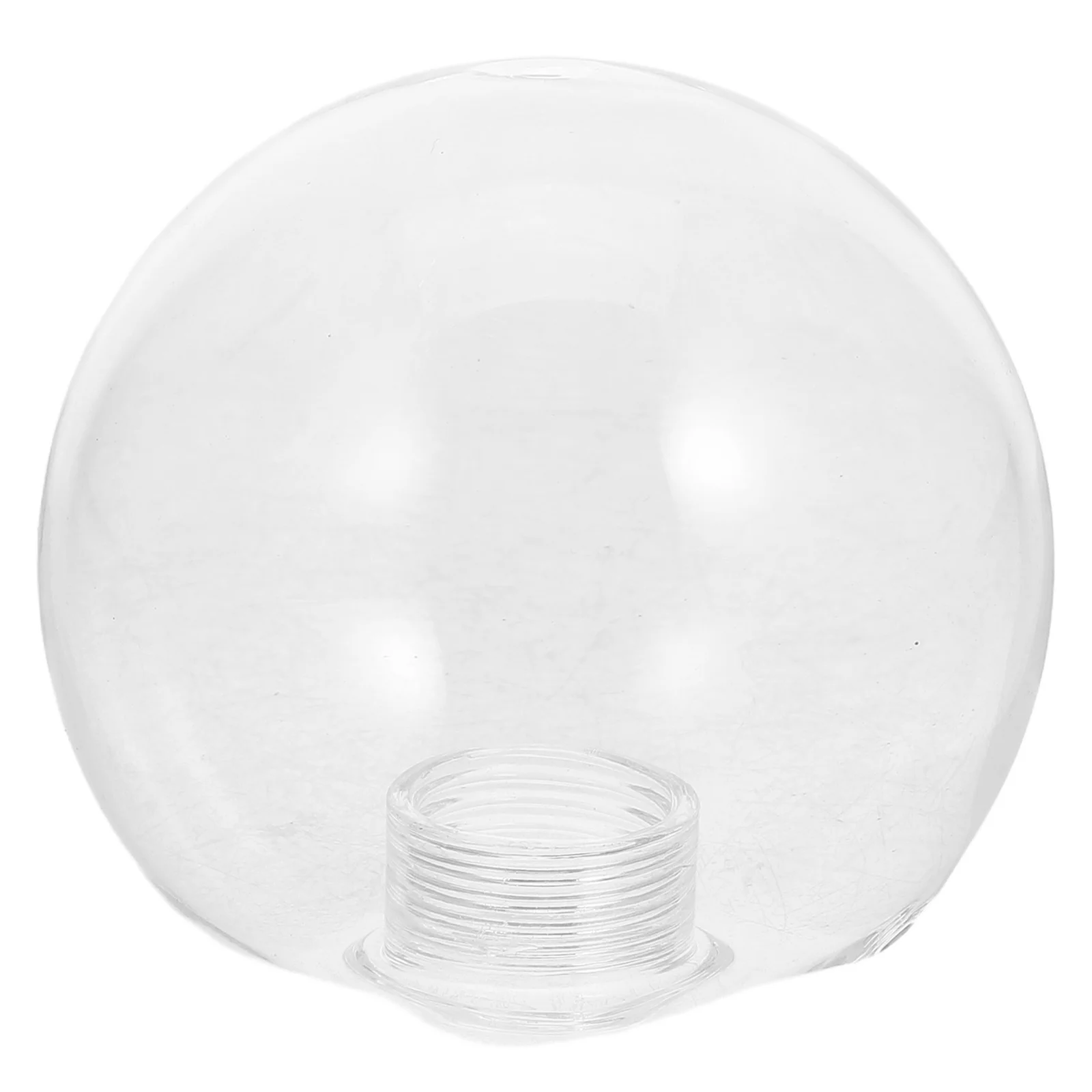 

2Pcs Transparent Glass Globe Shades Round Pendant Light Replacement Clear Glass Lamp Shade for Household Lighting Fixtures