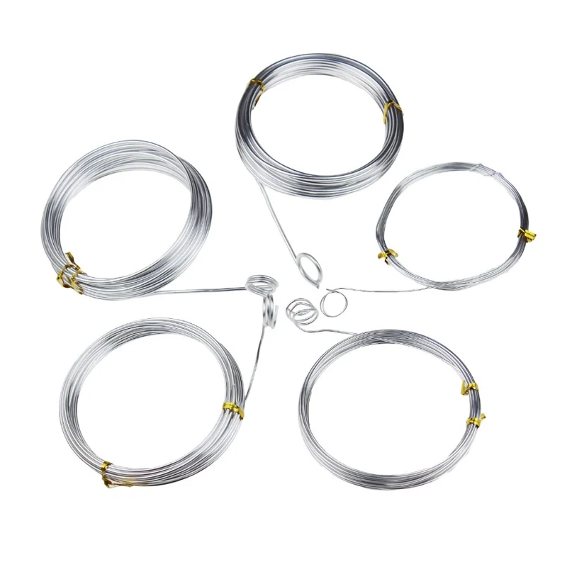 Nuovo filo di acciaio inossidabile 0.02-3.0mm corda per perline corda per filo da pesca per braccialetti per collana fai-da-te risultati per fare