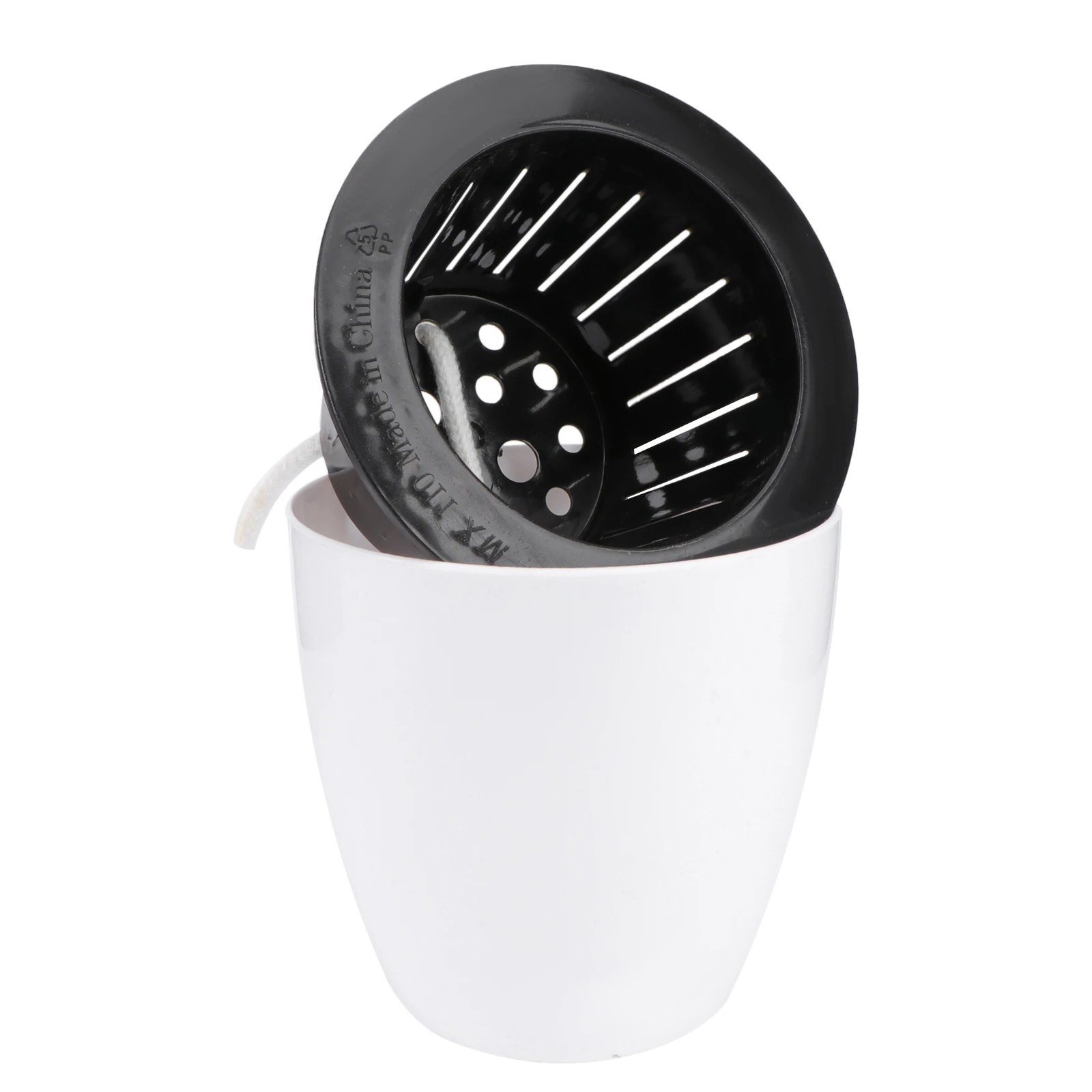 

Automatic Watering Flower Pot Self Watering Planter Round Plastic Pots Nursery Indoor Plants Absorbent pots for