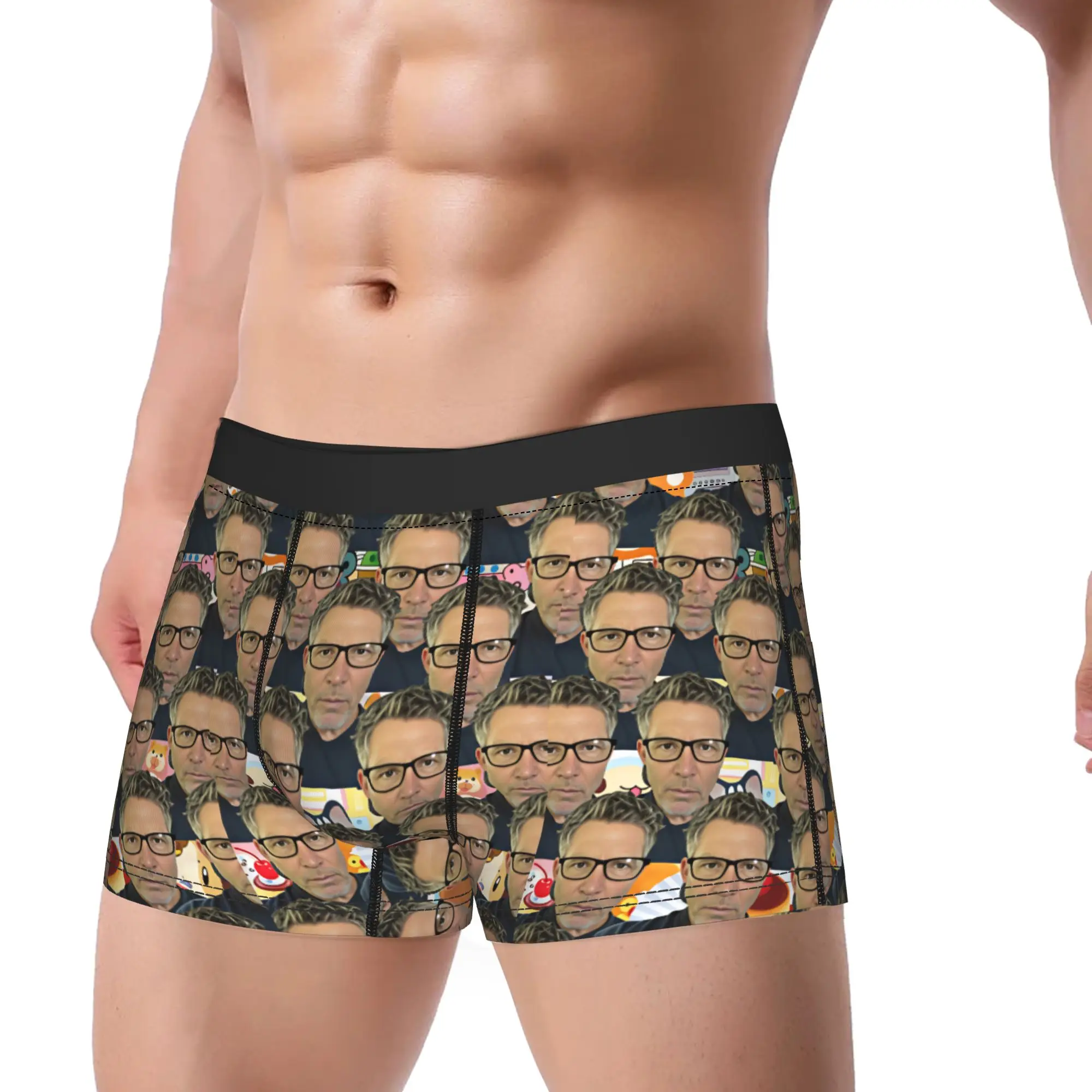 The Pitt Dr. Jack Abbott Underwear  Print Boxershorts High Quality Men's Underpants Comfortable Shorts Briefs Gift Idea