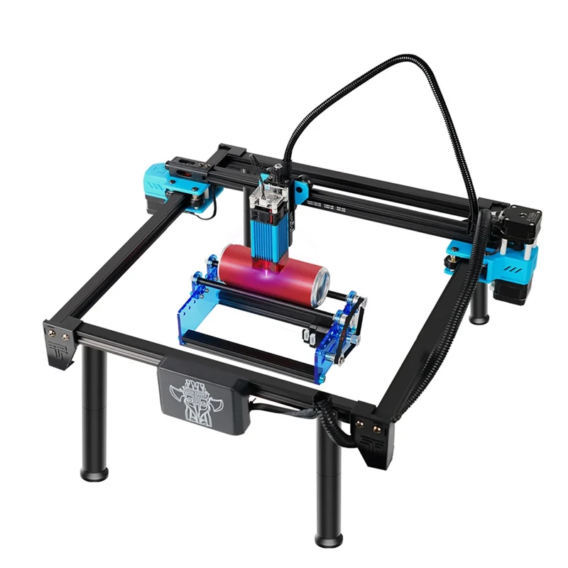 ABGE-Máquina de grabado láser, juego de elevación de Metal de expansión de pierna de 150MM, se puede utilizar con rodillo giratorio de eje Y