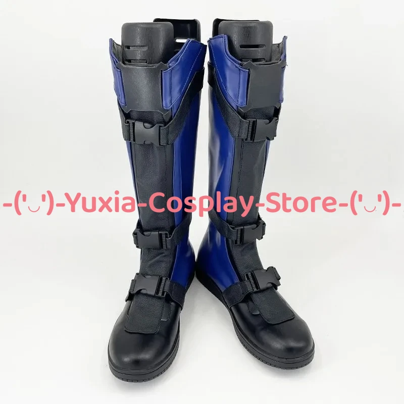 يوكسياكوسبلاي! ولفيرين تأثيري أحذية أنيمي لعبة شخصية الدعامة بو الأحذية الجلدية هالوين كرنفال حزب حلي