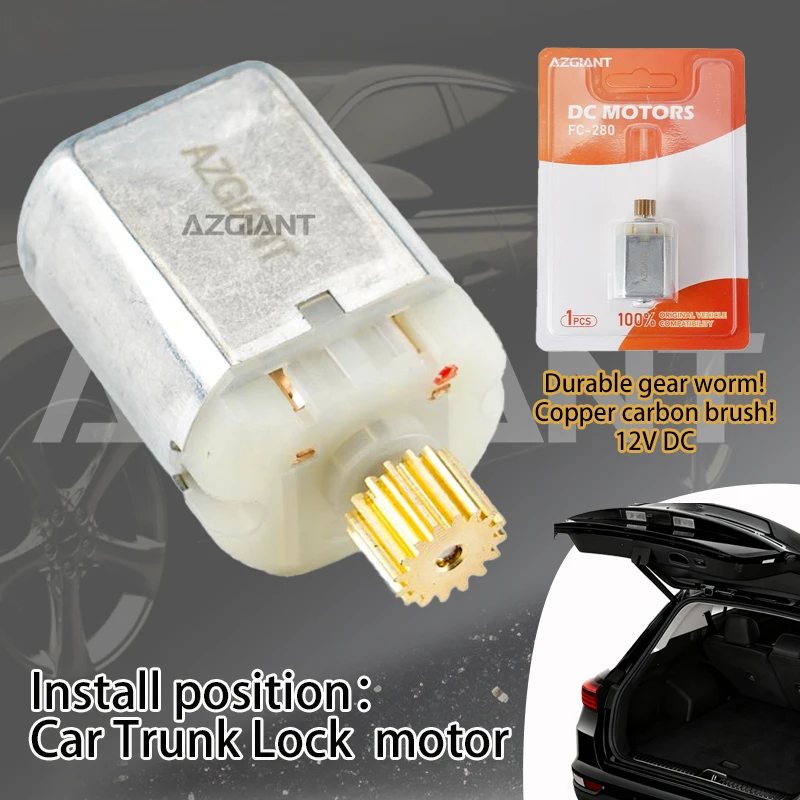 

AZGIANT 993647109 For Mercedes Benz E-Class W211 Saloon E320 E350 E500/T-Model S211 Car Upper Tailgate Lock 16 Teeth gear motor
