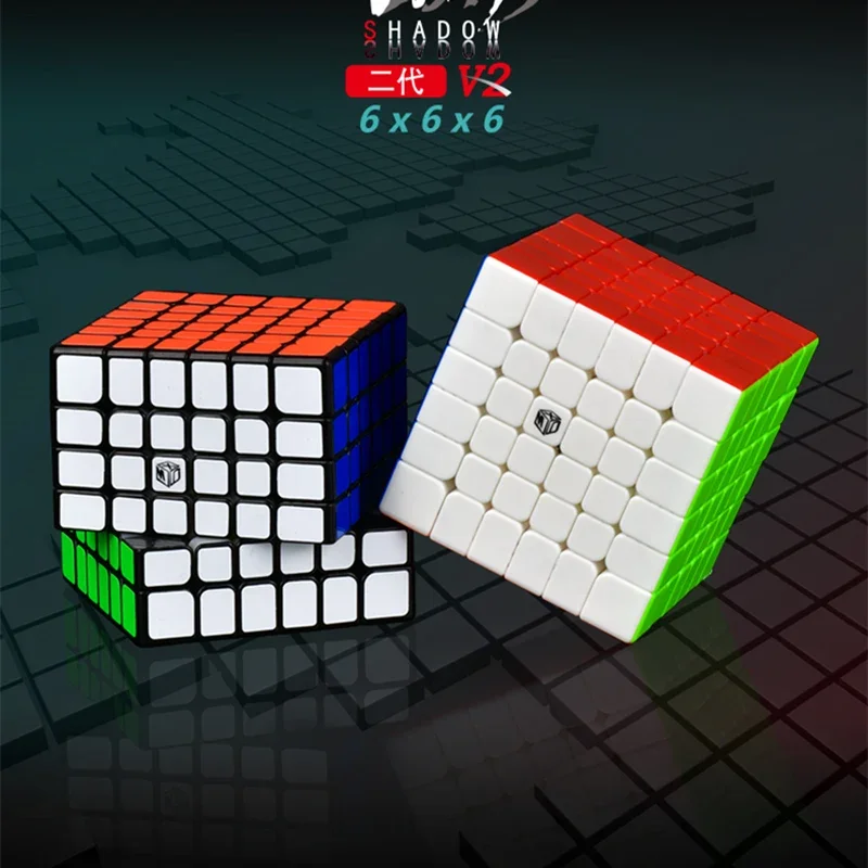 Qiyi XMD Shadow V2 M 6x6x6 Magnetic Magic Cube Qiyi 6x6 Magnetic Speed Cube X-MAN Shadow V2M 6x6 Cubo Magico bambini regalo per bambini