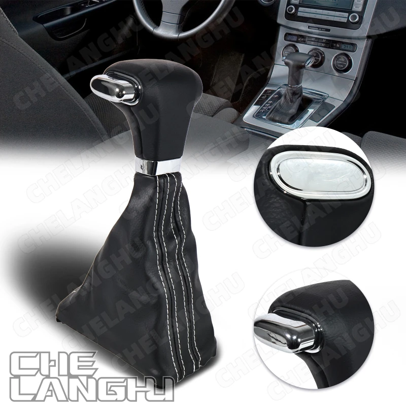 Handball Knob For Volkswagen Magotan VW Passat B6 2006-2011/Passat CC 2009-2013 Car Automatic Gear Shift Knob Boot Modification