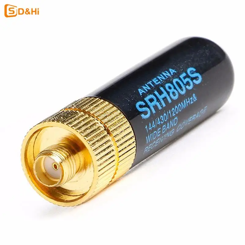 

Mini SRH-805S 5CM SMA-F Female Dual Band Antenna for BAOFENG UV-5R BF-888S Radio SRH-805S Antenna