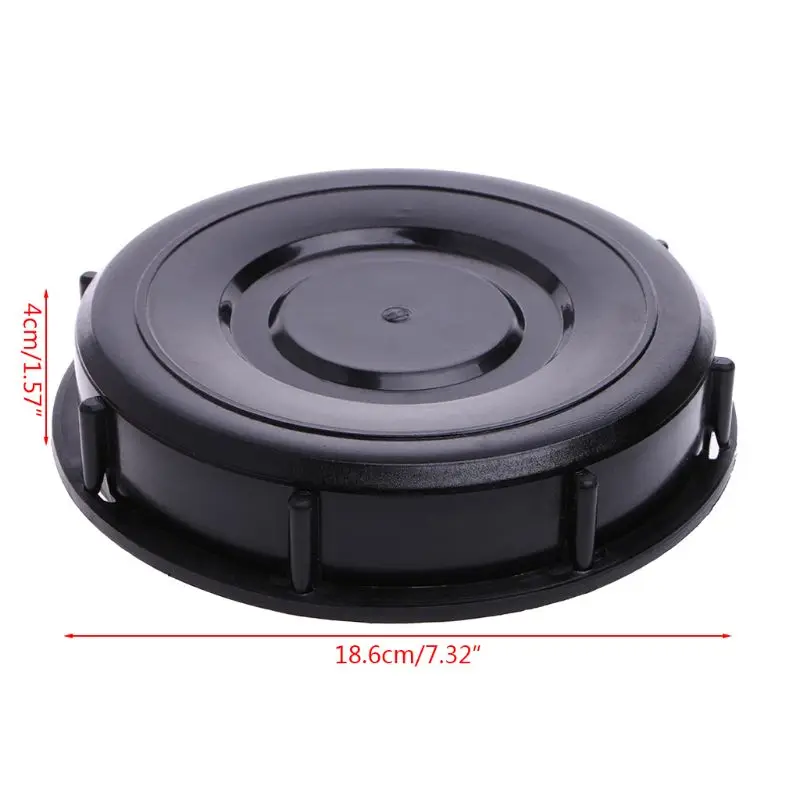 Tote Lid Breath Cover Fitting IBC Ton Barrel Cover 16.3CM With Gasket With Venting Ton Barrel Plastic Cover