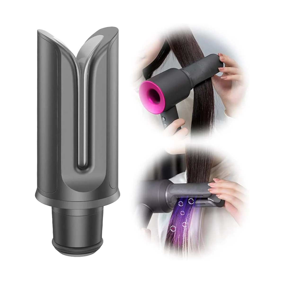 Hair Straightener Attachment for Dyson Supersonic Hair Dryer HD01 HD02 HD03 HD04 HD07 HD08 HD15 Accessories