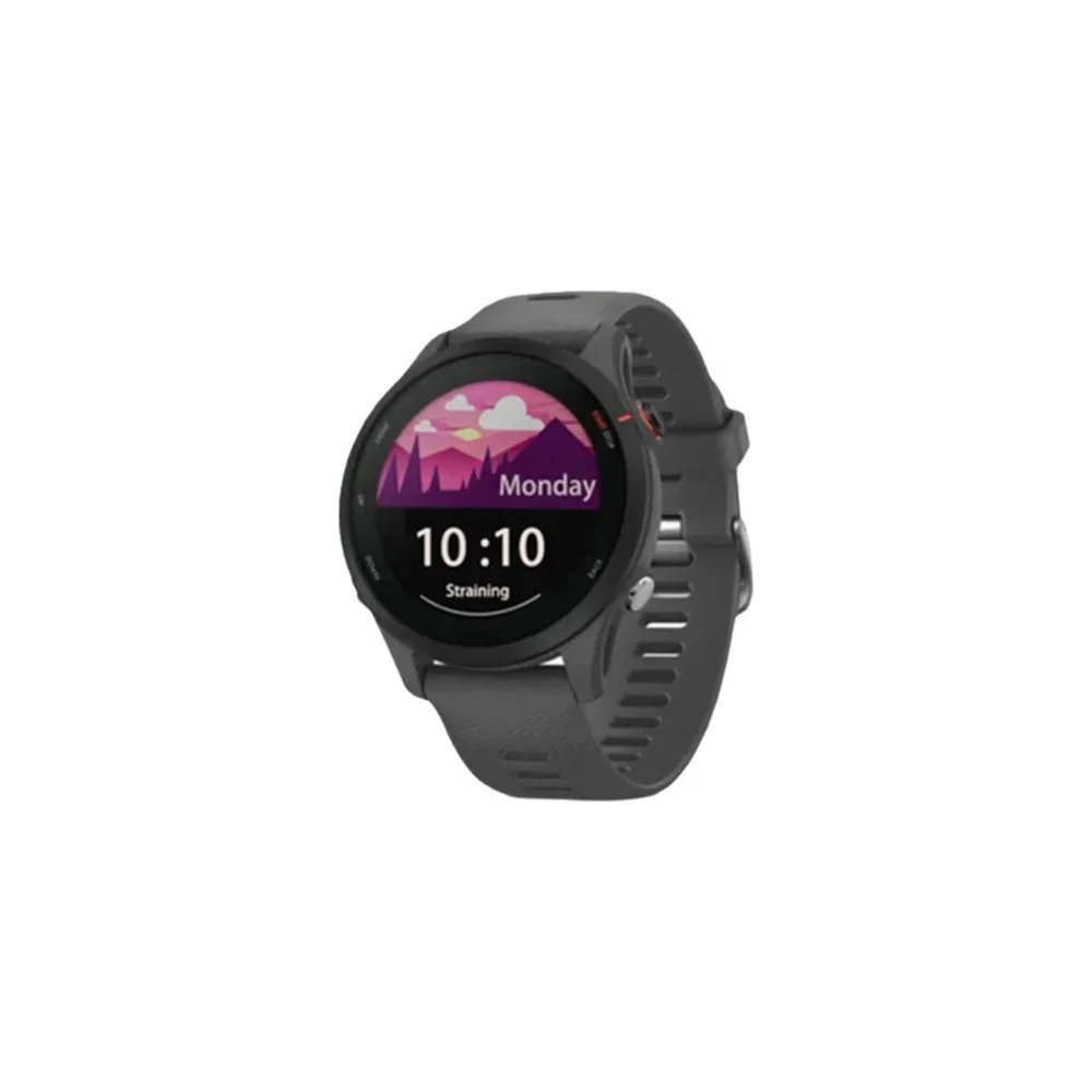 Garmin Forerunner 255 Garmin Forerunner 255 Garmin-Uhr Garmin Sport-Smartwatch 46mm 1,3'' Farbdisplay 14 Tage Akkulaufzeit 4GB RAM NFC Bluetooth WLAN 5ATM wasserdicht