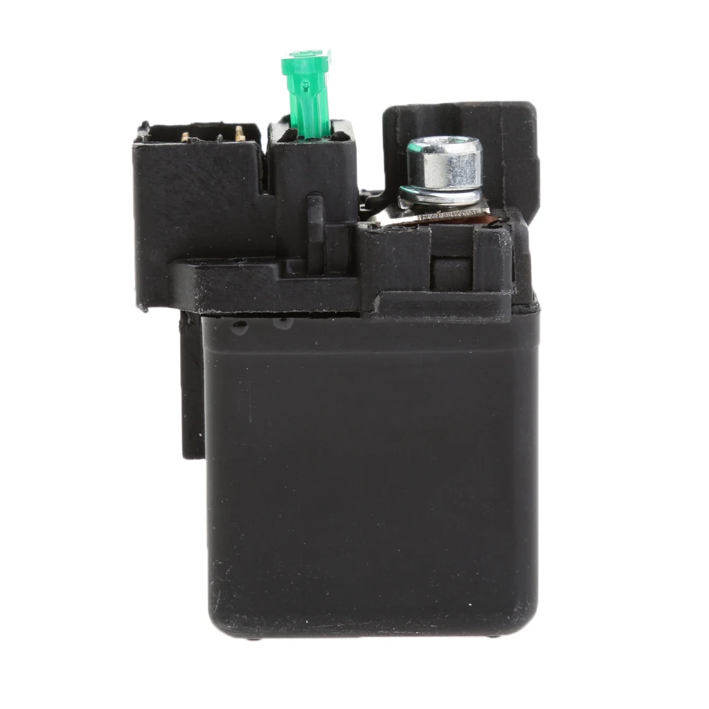 Starter Solenoid Relay Switch for Kawasaki ZX750 ZX7RR ZX-7R Motorcycle Easy Install Durable Black Metal Starting Relay