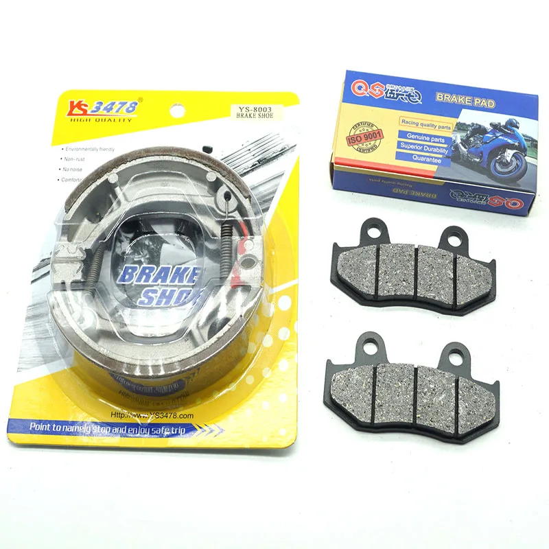 Motorcycle Front Rear Brake Pads for HONDA MBX80 1986 MTX80R 1983 1984 MTX80RF MTX125 JD05 JD07 1984-1986 XLR125 JD04 1982-1987
