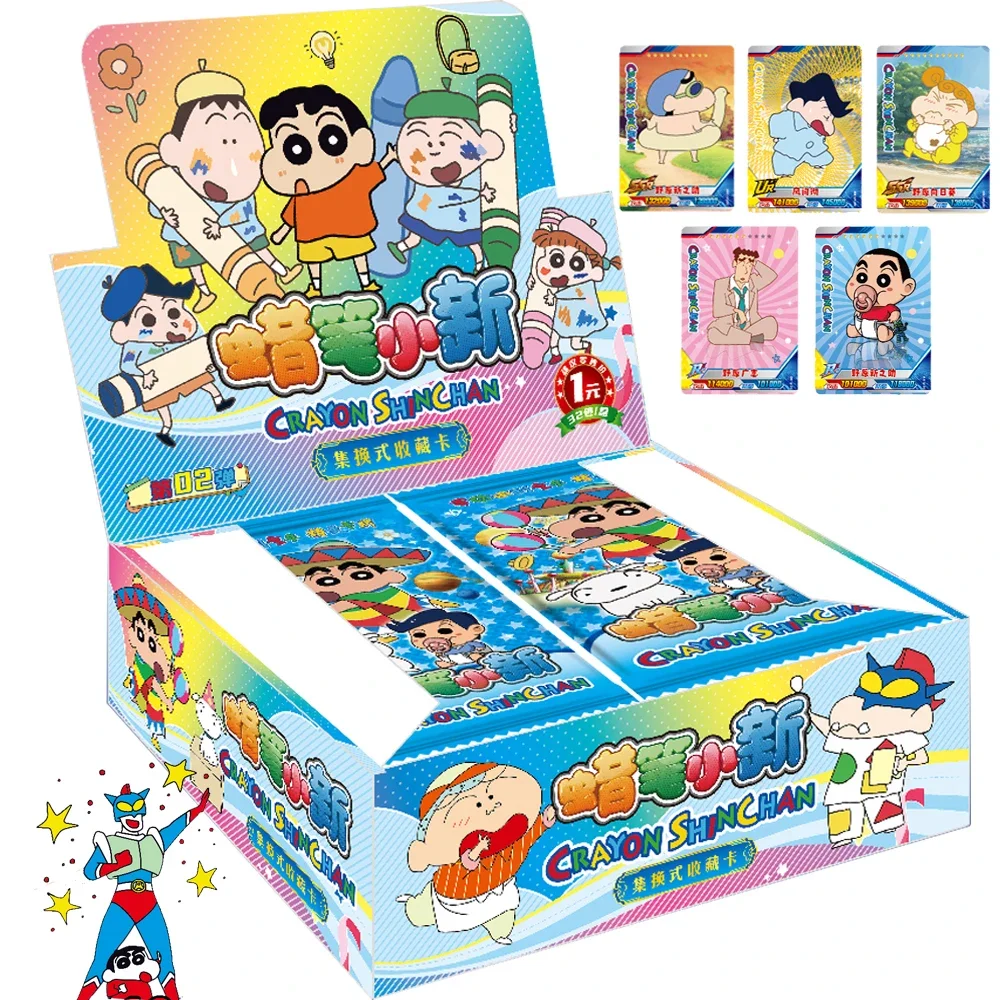 Crayon Shin-chan Collection Card For Child Japanese Popular Comedy Anime Sakurada Nene Suotome Ai Limited Game Card Kids Gifts