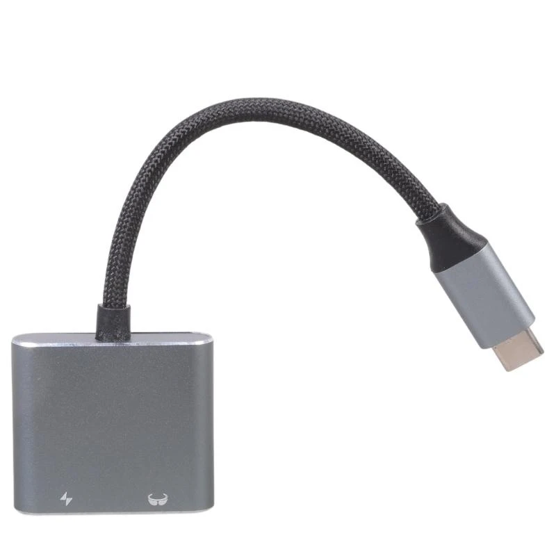 Bộ điều hợp USB C đến AR Solid 5asd cho Air/2 tăng cường nguồn cung cấp điện video