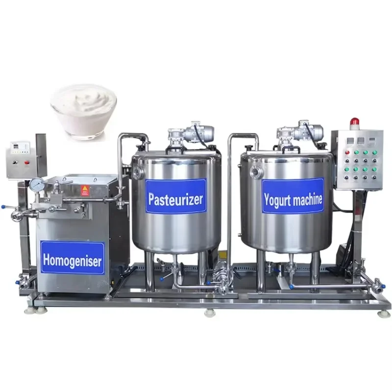Food Grade Kleine Melkmelk Pasteurisator Machine Automatische Melk Yoghurt Maker Machine
