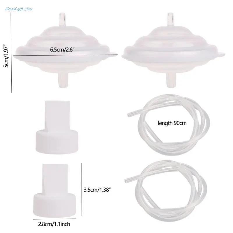 Rückflussschutz-Schlauchset, praktische Kits, Zubehör für elektrische Milchpumpen