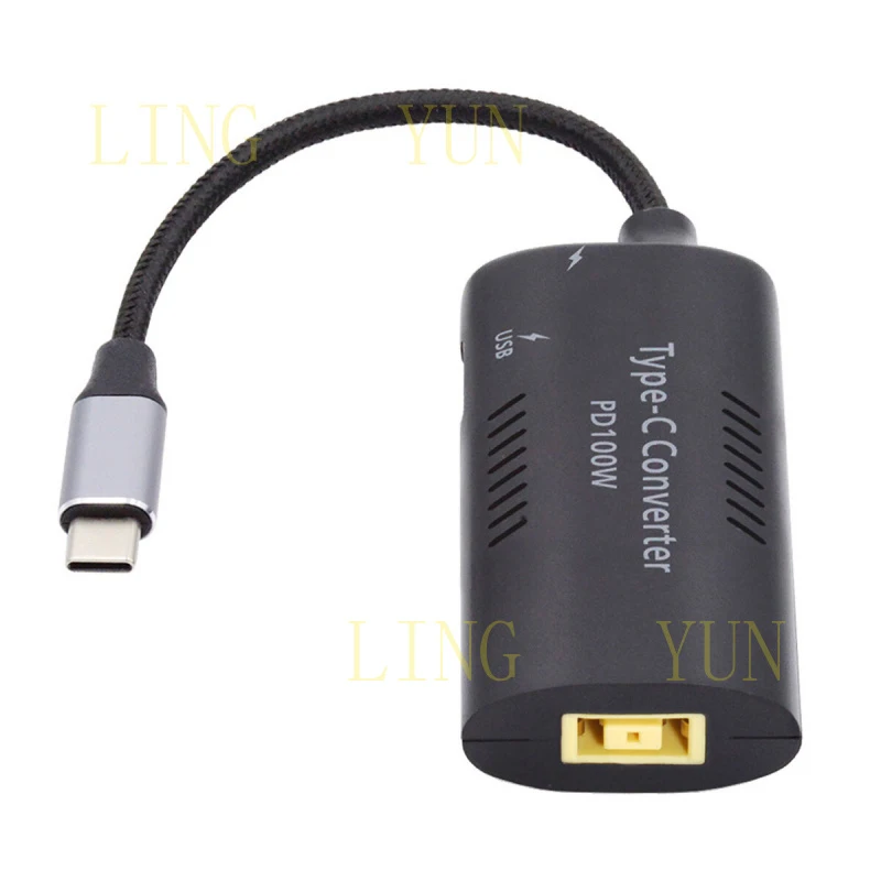

Кабель-эмулятор зарядки Z 100W с двумя выходами USB-C и Type-A (PD)