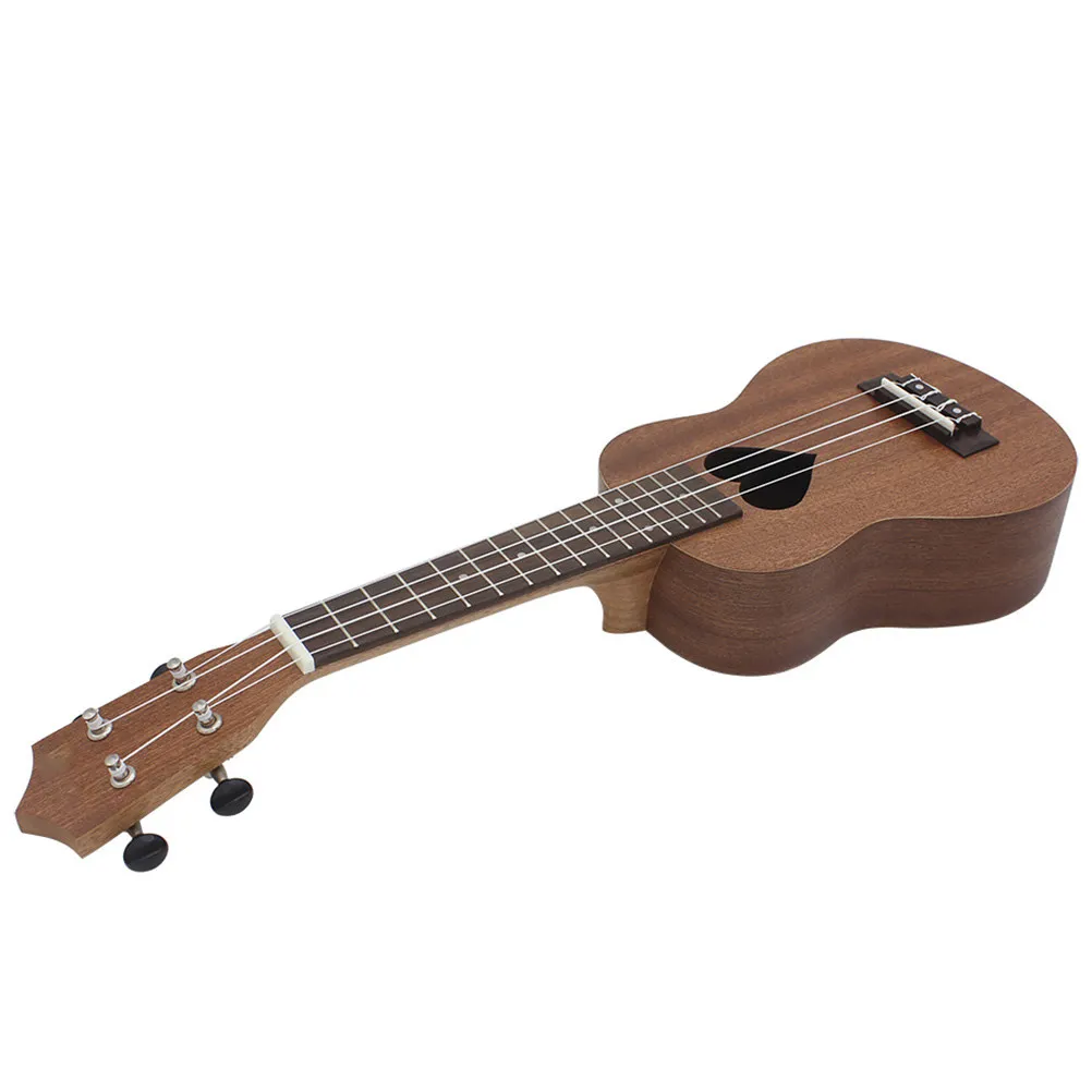 

Kids Ukulele Guitar 4 String Beginner Instrument Solid Wood 21 Inch Concert Ukulele for Toddlers Safe Smooth Surface Musical