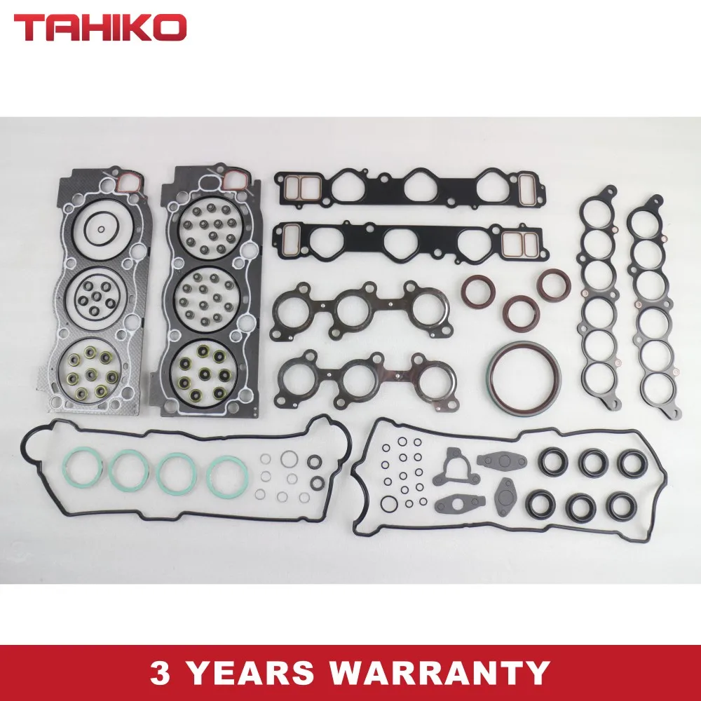 

Комплект прокладок ГБЦ VRS подходит для Toyota Prado VZJ95 5VZFE 5VZ 3.4L 1996-1999 гг.