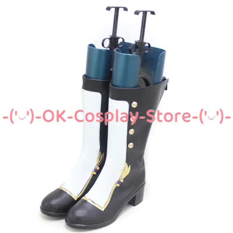[สั่งทำพิเศษ] รองเท้าคอสเพลย์ชิโนะ ฮาจิเมะ จากเกม Ensemble Stars อนิเมะ สำหรับเล่นบทบาทสมมติ งานฮาโลวีน งานคาร์นิวัล งานปาร์ตี้วันหยุด รองเท้าบูทหนัง PU