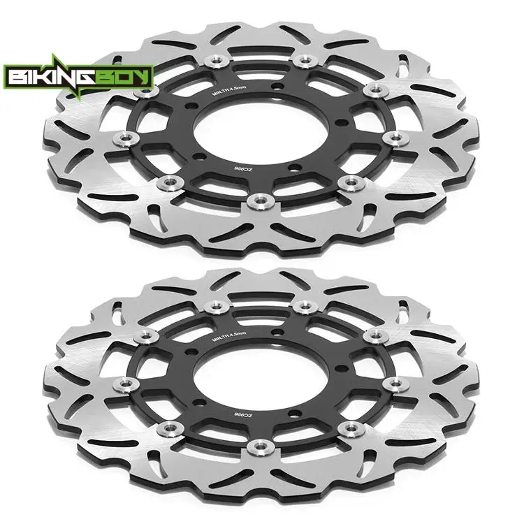 BIKINGBOY Front Brake Discs Rotors Disks For Suzuki GSX1300R Hayabusa 99-17 00 01 02 03 04 05 06 07 08 09 10 11 21 22 23 24 25