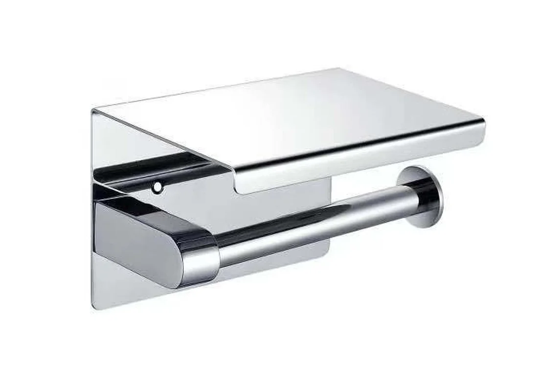 Papier Halter Bad Zubehör Wc WC Papier Halter Handy Roll Halter mit Regal Handtuch Rack MJ