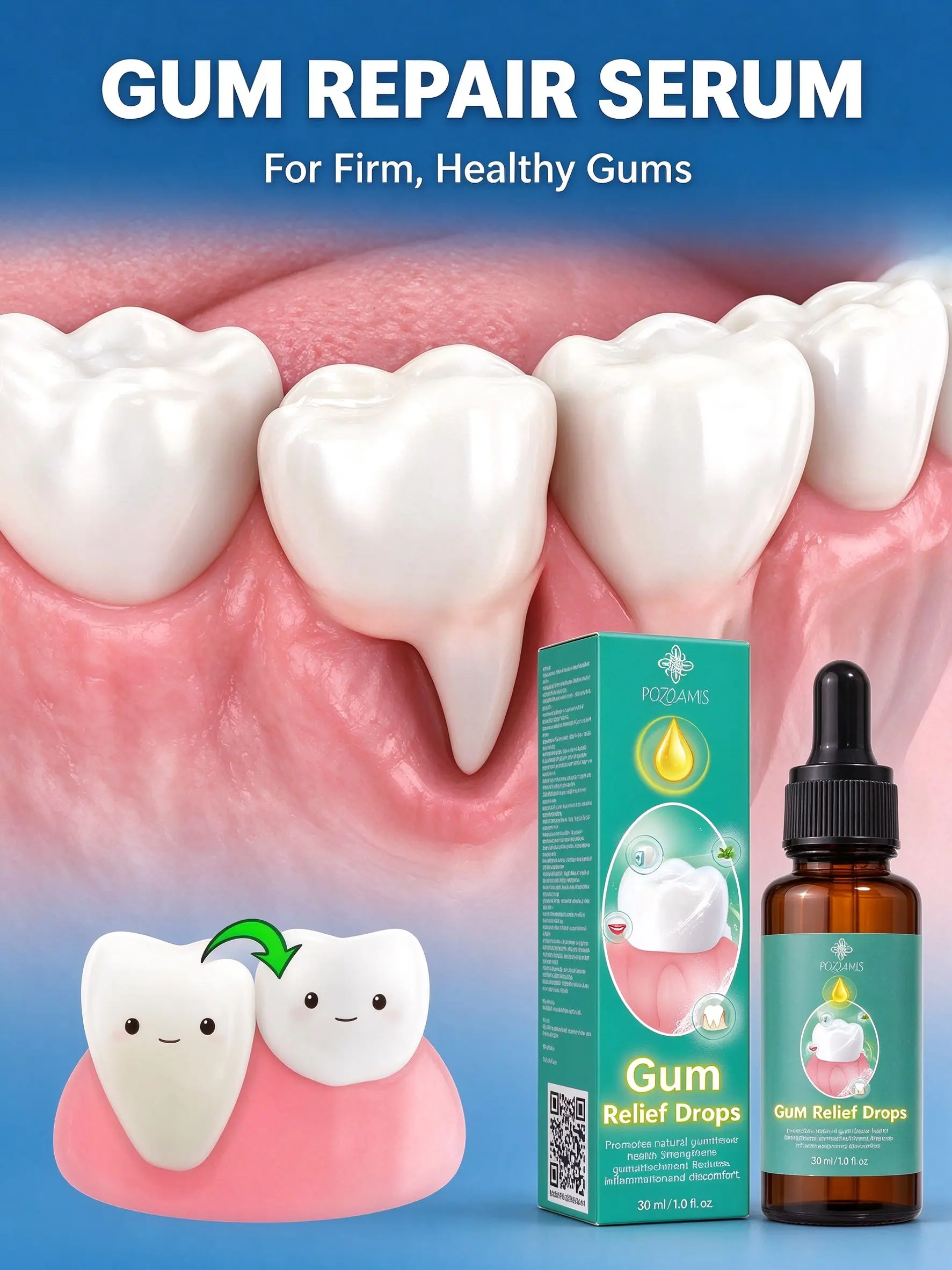 Deeply nourish and improve gum condition