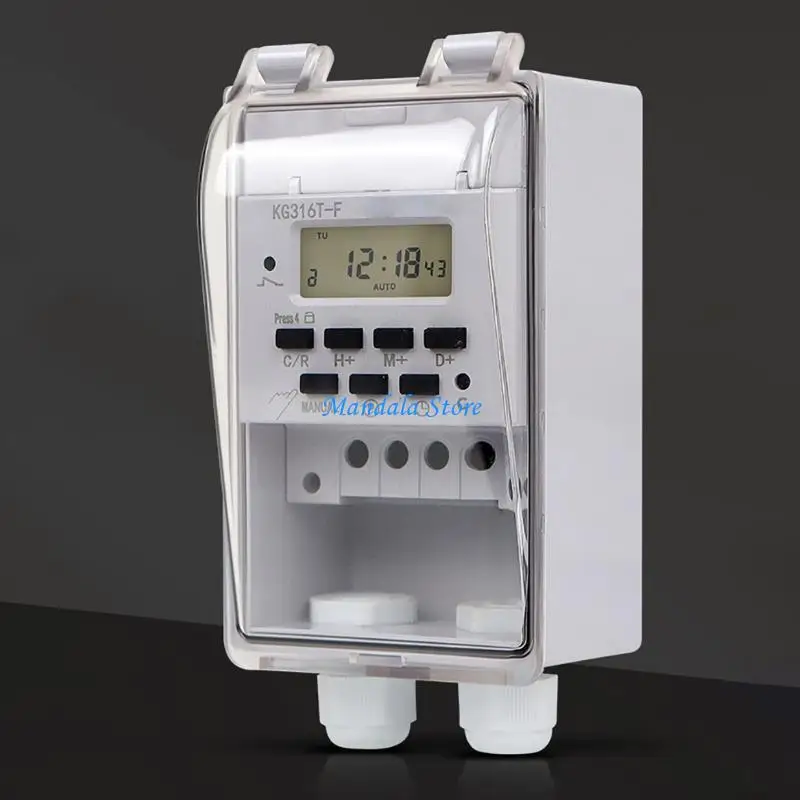U2JC 220V Timer Switches, 220V Automatic Digital Timer Switches Microcomputer Time Controllor Switches Programmable Timer