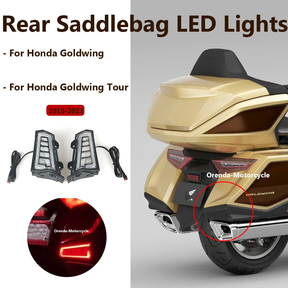 Pour Honda Goldwing Tour 1800 GL1800 F6B 2018-2024 moto cofe sacoche