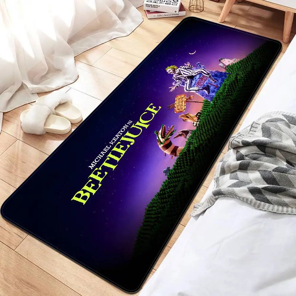 Tim Burton Horror B-Beetlejuice Floor Carpet Nordic Style Home Doormat Bathroom-Toilet Mats Bedroom Hotel Decor Mat