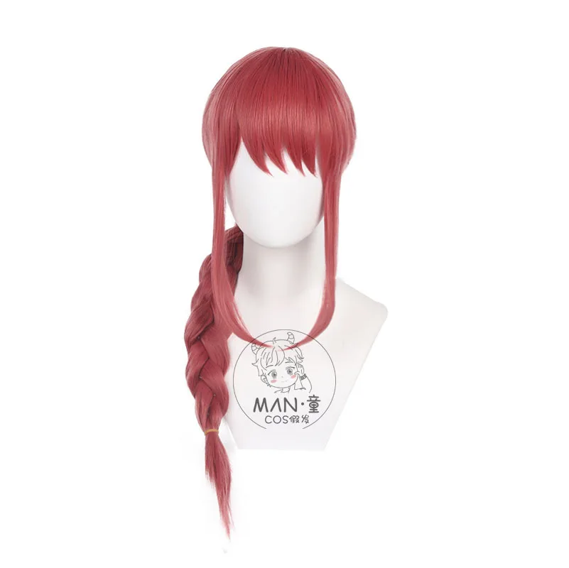 Tronçonneuse homme Makima Cosplay perruque tressée entretien facile Stock Halloween cadeau