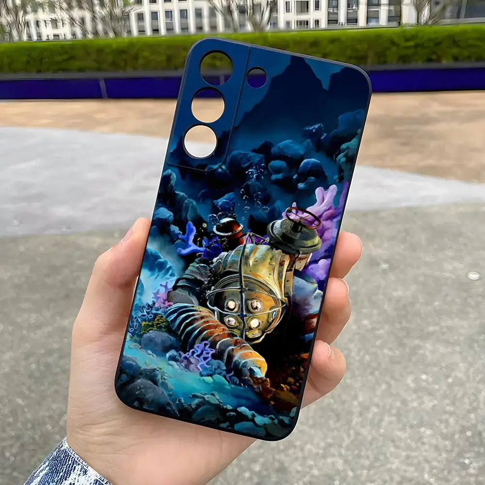 Game B-BioShock Phone Case For Samsung A57 A37 A33 5G A54 A36 A35 A56 A52 A17 Shockproof Soft Cover