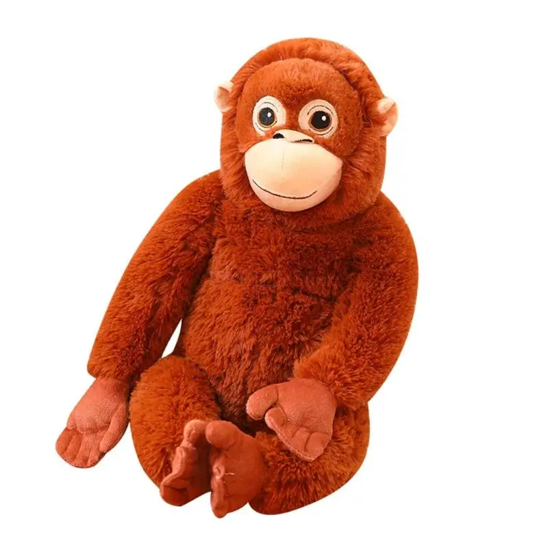 C9GB Adorable Gorillas Stuffed Toy 66cm Plush Monkey Dolls for Nursery Decoration