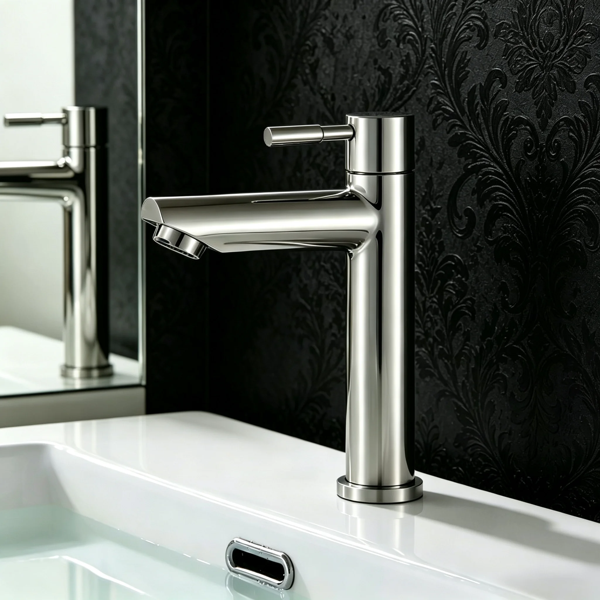 1 PC Single Cold Water Basin Faucet Durable Single‑Cold Tap Premium Bathroom Sink Accessory for Household Use