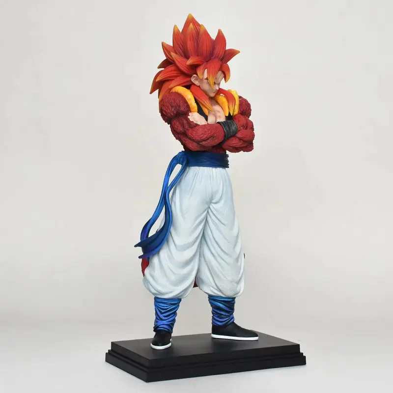 【En Stock】 33 cm Dragon Ball Ssj4 Gogeta Figure Super Saiyan 4 Gogeta Pvc figurines Jg Statue Collection modèle jouets cadeaux