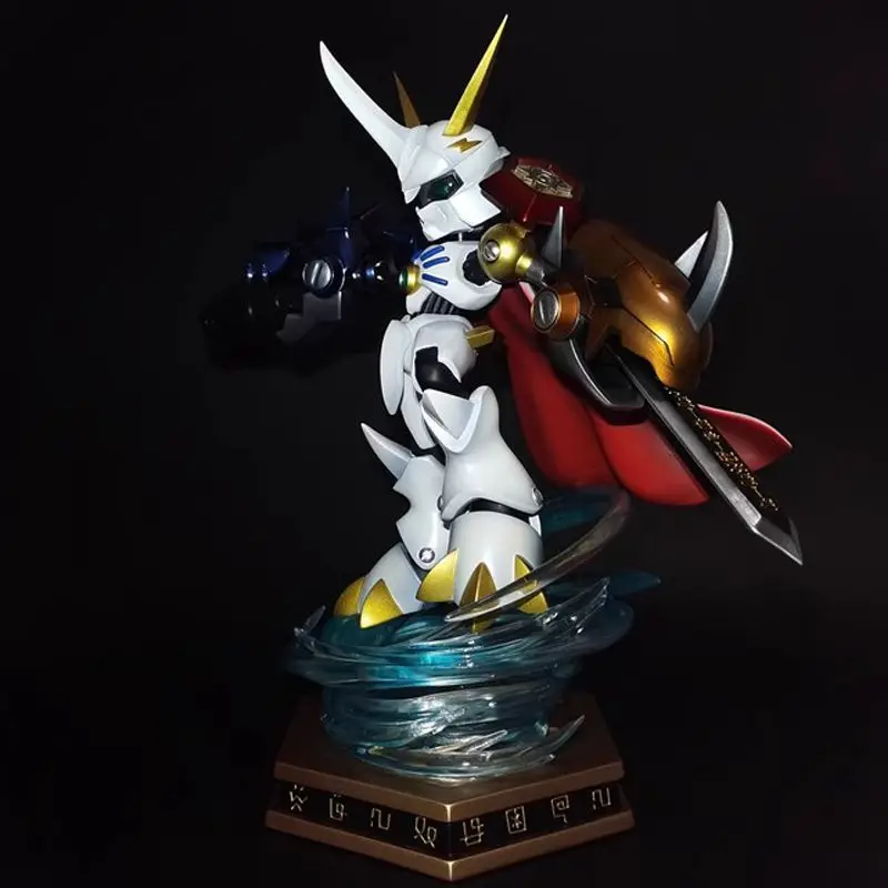 20 cm Anime Digimon Adventure  Figure Omegamon Figure Pvc Doll Statue Model Collection Desk Decora High Quality Toy Gifts