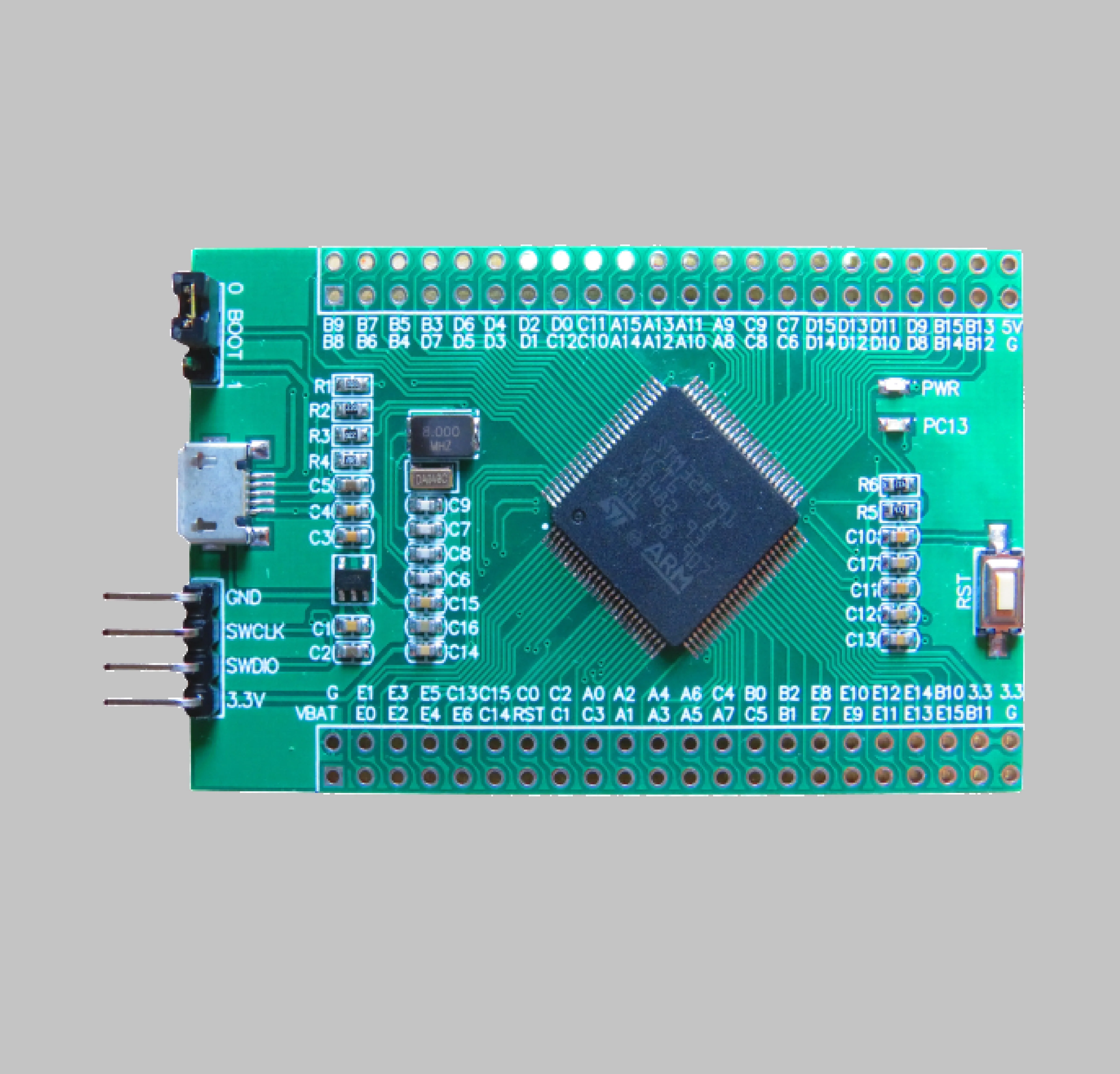 Stm32f107vct6 Core Board Stm32f107 Enkele Chip Microcomputer Systeem Grote Capaciteit Development Board Evaluatie Versie