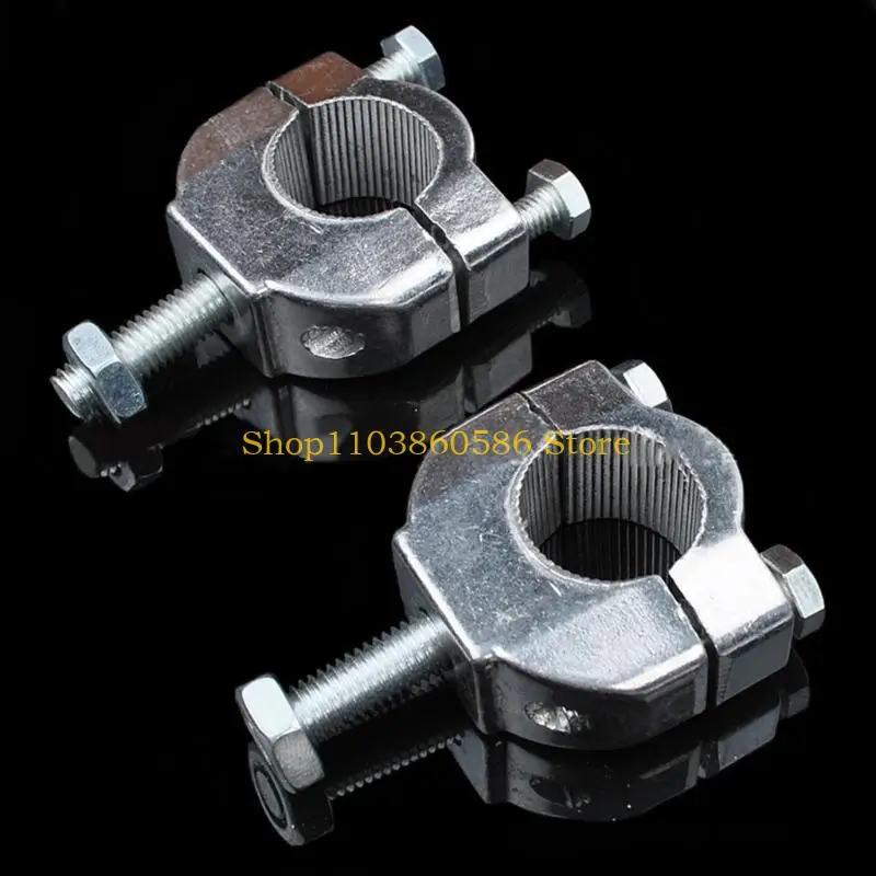 

242A Motorcycle 22mm 7/8'' Handlebar Bar Risers Mount Bracket Clamp for Motorbike