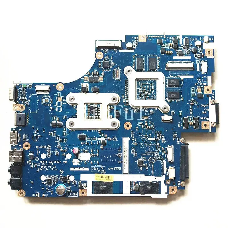 Mainboard For Acer Aspire 5741 5741G NEW71 LA-5893P Laptop Motherboard SLGZS N11P-GE-A1 100% Fully Tested Working Well