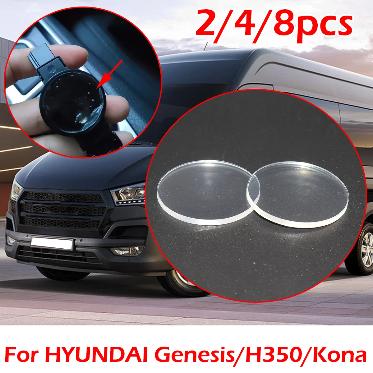 

For HYUNDAI Genesis H350 KonaRain Light Sensor Gel Pad Adhesive Film Silicone Cushion Repair Kit Multi-Purpose Tape replacement