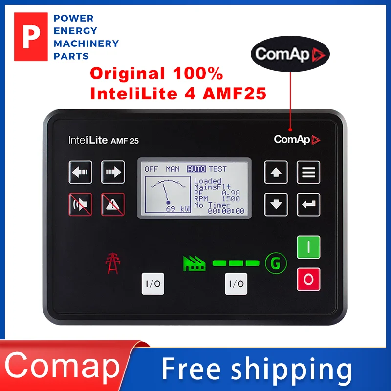 

Genuine InteliLite AMF25 Version4 Controller Genset Parts Controller InteliLite 4 AMF25 Automatic Stop Control Module