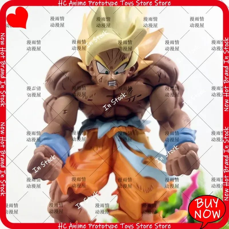 

Dragon Ball Super Saiyan Goku PVC Statue Movable Anime Figure Fine Craft Desktop Decor Collectible Surprise Present Toy