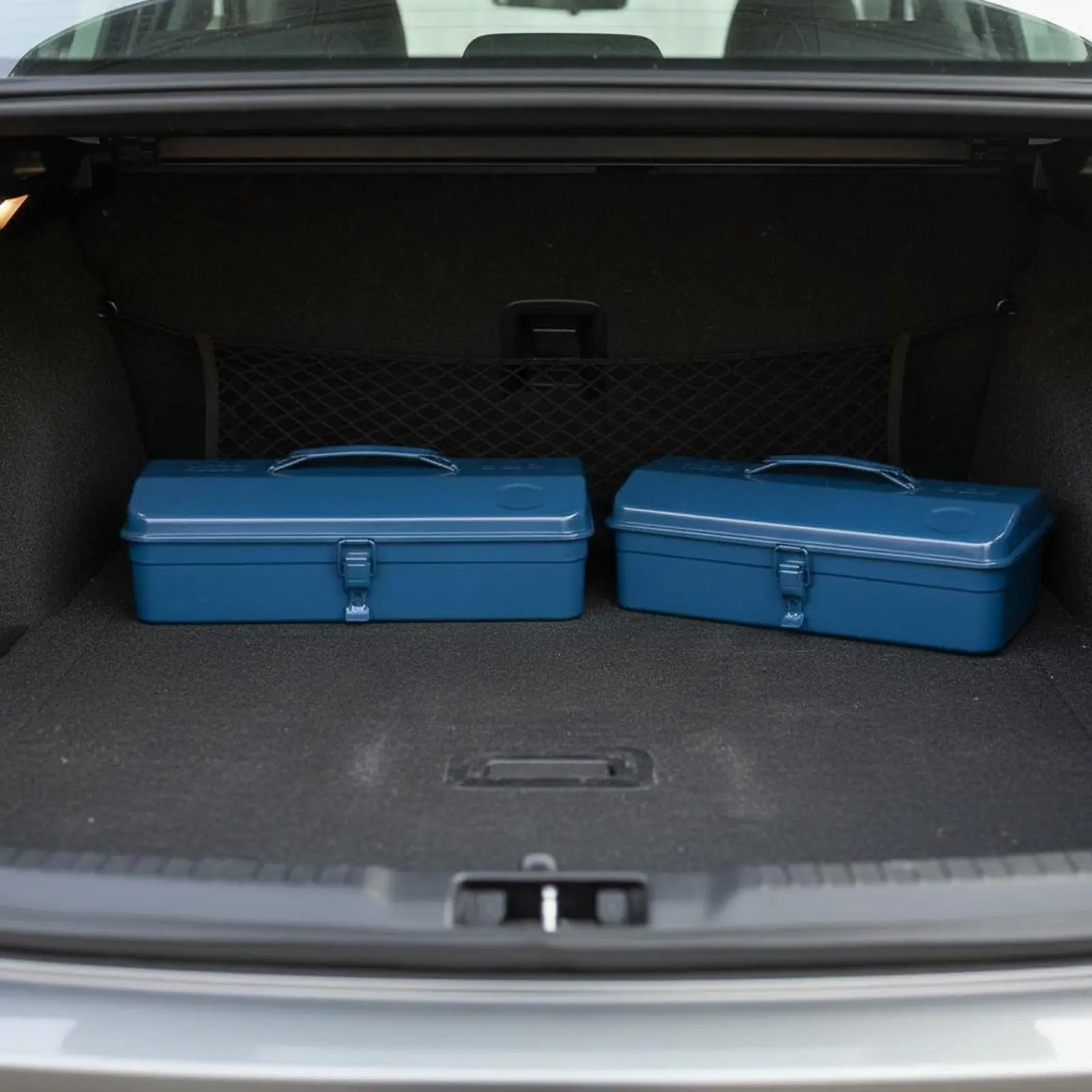 Iron Toolbox Thickened Mechanical Tool Chest Metal Organizer Bin for Home Car Workshop Equipment view 3