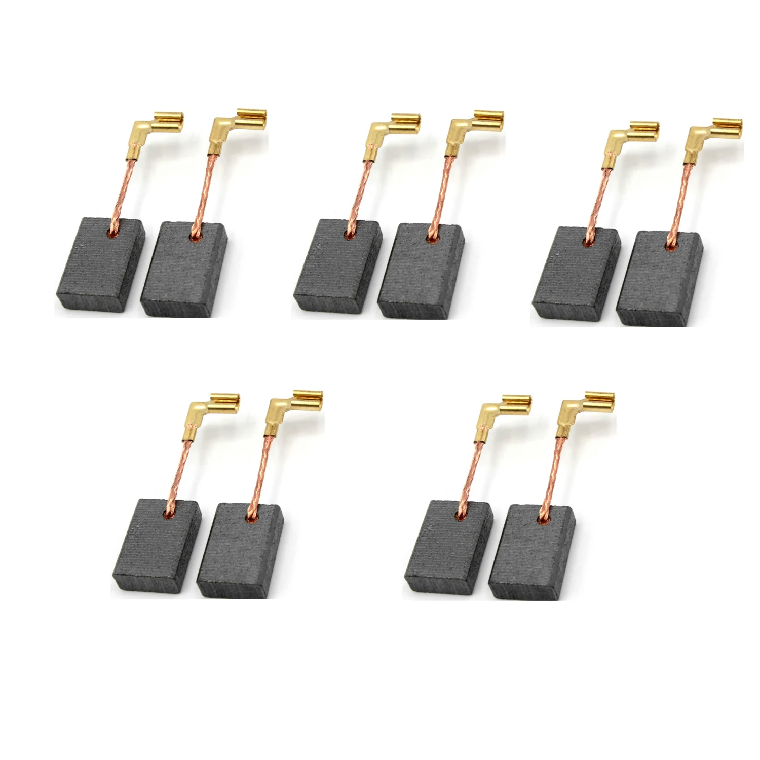 Escovas de Carbono para Makita Cb325 9553nb 9554nb 9557nbd 9557nbk 9557pb Hr2230 Hr2460 Hr2470 Hr2600 Hr2610 Hr2800 Hr2810 10 Pcs 10 Pcs 10