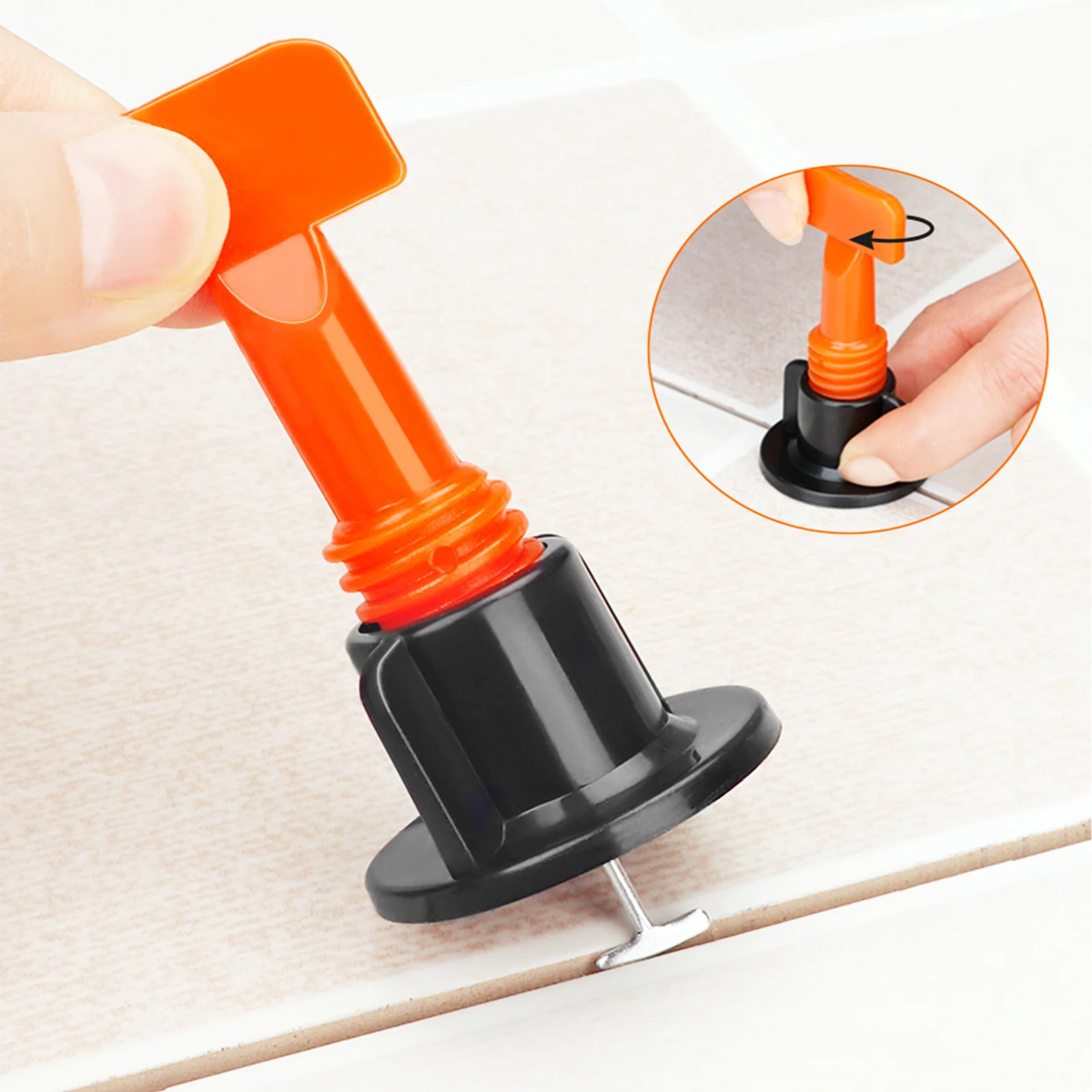 51pcs Tile Leveling System Reusable Installation Tool Kit Fast Fixing Building Floor Wall Construction Wear-Resistant Locator