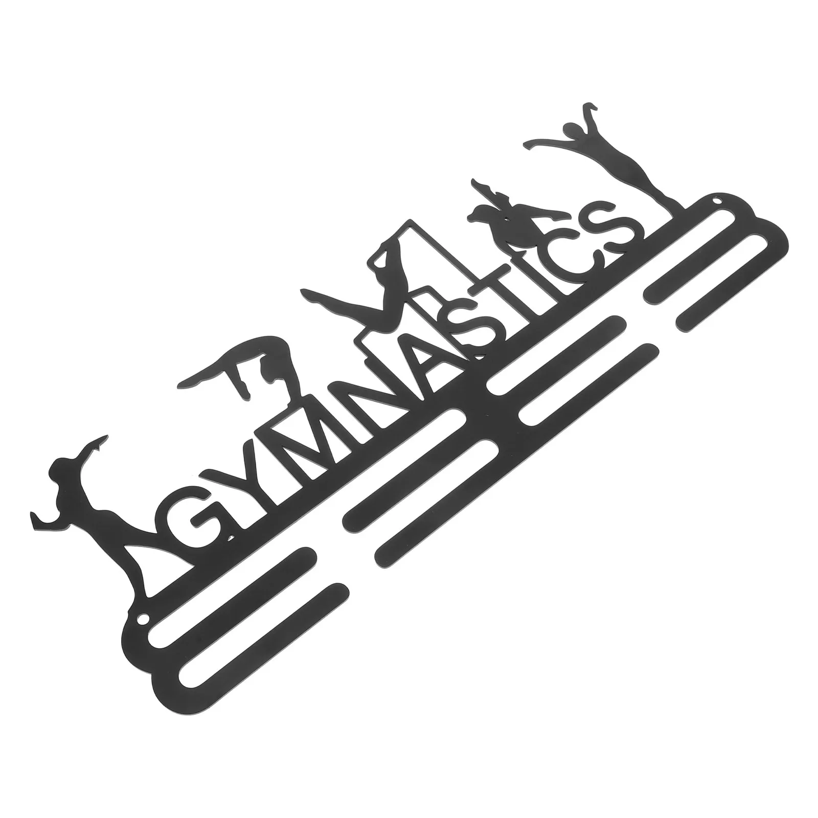 

Металлическая настенная подставка для гимнастических медалей, держатель для соревновательных медалей, лент, спортивных наград, для бегунов, чирлидеров и других видов спорта