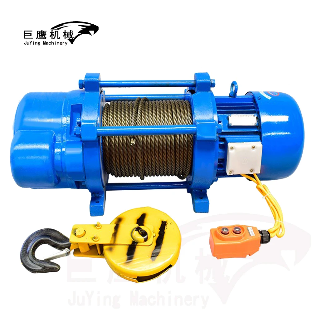 CRANE HOIST Elevator Hoist 220V KCD Electric Wire Rope Winch
