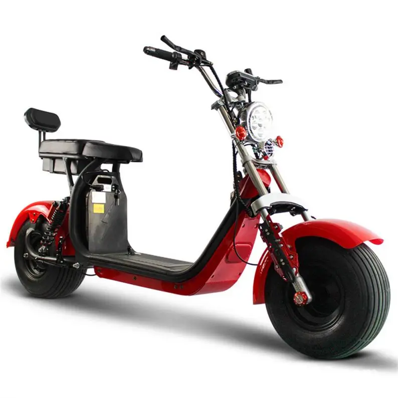 Smart Electric Motorcycle 2 Wheel Citycoco Scooter For Adults