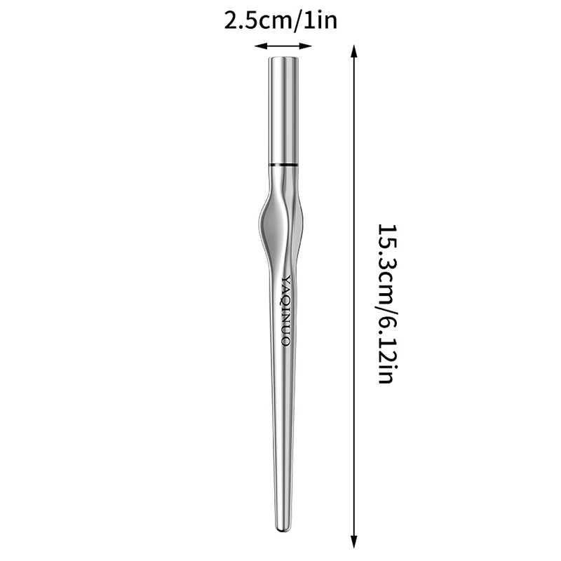 Lápiz de cejas salvajes de 2 puntos, larga duración, fácil de sujetar, tatuaje de cejas, resistente al agua, líquido fino, gusano de seda, maquillaje coreano